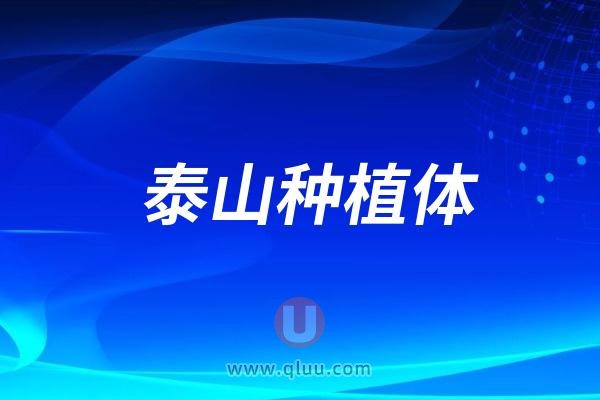 泰山亲水种植体是哪家公司生产的？